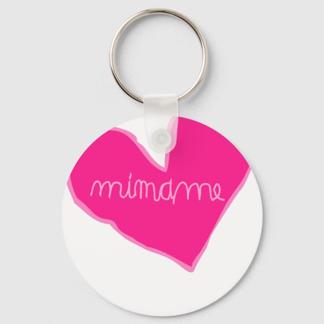 Porte-clés mimamm rose (Recto)