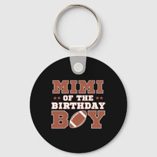 Porte-clés Mimi du garçon d'anniversaire Football Enfants 1er
