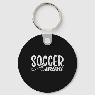 Porte-clés Mimi footballeuse fière Mimi d'un footballeur Mimi