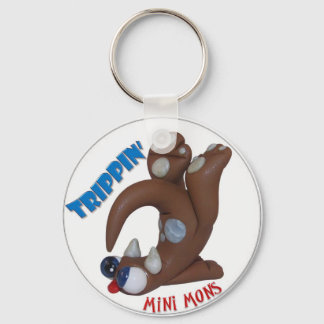 Porte-clés Mini Mons "Trippin" Chaîne clé