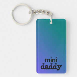 Porte-clés "mini papa" Ajoutez la photo et le nom 