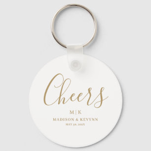 Porte-clés Minimal et chic   MARIAGE