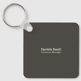 Porte-clés Minimaliste Moderne Professionnel Coin Arrondi