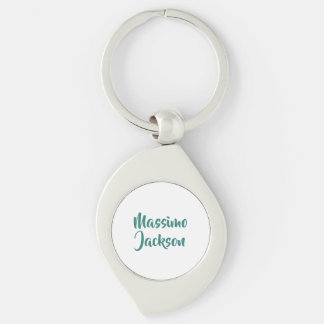 Porte-clés Minimaliste Professionnel Ajouter un Nom Personnal