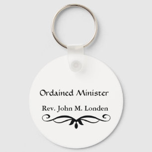 PORTE-CLÉS MINISTRE ORDONNÉ CADEAUX