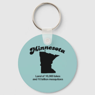 Porte-clés Minnesota Motto - Terre de 10 000 lacs