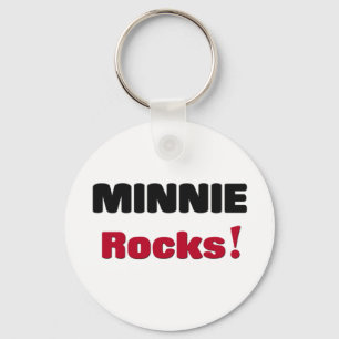 Porte-clés Minnie Rocks