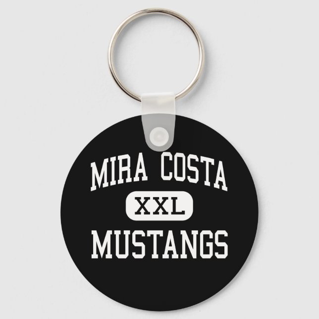 Porte-clés Mira Costa - Mustangs - High - Manhattan Beach (Recto)