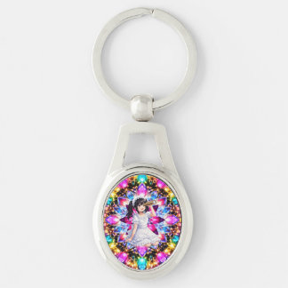 Porte-clés Mirabella dans Kaleidoscope – Mandala Étincelant