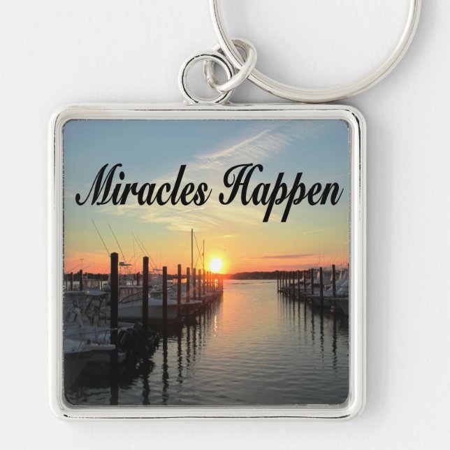 PORTE-CLÉS MIRACLES ARRIVE SUNSET PHOTO DESIGN (Devant)