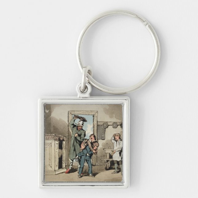Porte-clés Misère, 1807 (gravure à l'eau-forte) (Devant)