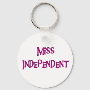 PORTE-CLÉS MISS INDÉPENDANT