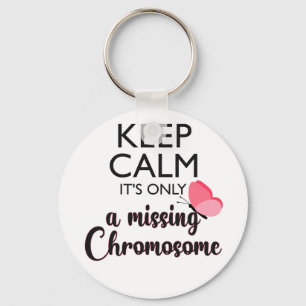 Porte-clés Missing Chromosome Turner syndrome awareness