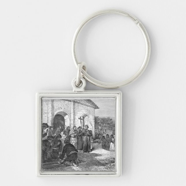 Porte-clés Mission espagnole d'Alamo (Devant)