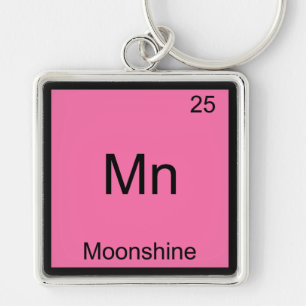 Porte-clés Mn - T-shirt symbole d'élément de chimie drôle de 