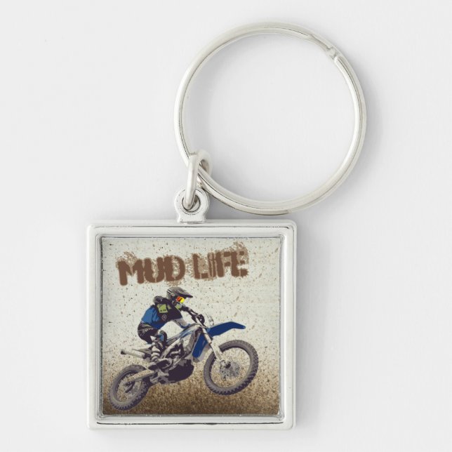 Porte-clés Mocycle Man Dirt Bike Mud Life Mud Bogging (Devant)