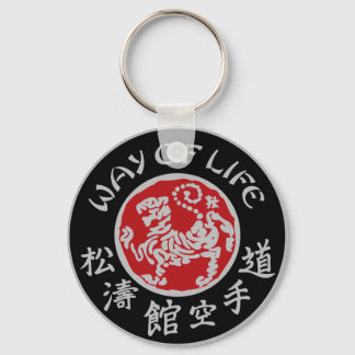 Porte-clés Mode de vie Shotokan Dark Logo Porte - clé