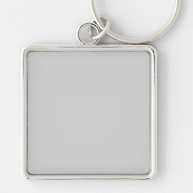 Porte-clés Mode gris argent gris gris couleur tendance 2014 b (Devant)