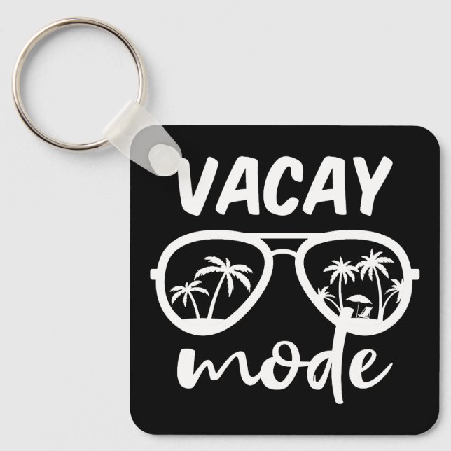 Porte-clés Mode Vacances II - Vacances en famille (Recto)