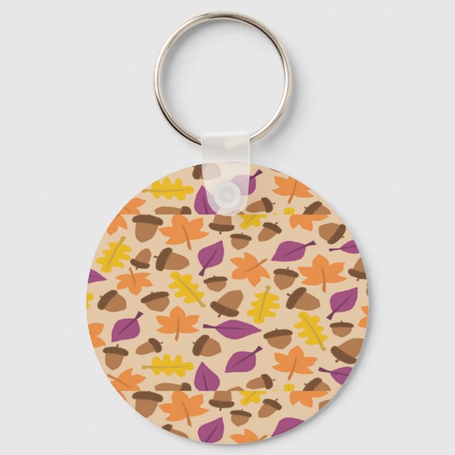Porte-clés Modèle automne (Recto)