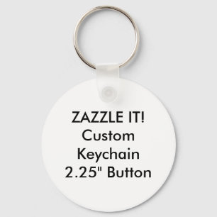 Porte-clés Modèle blanc de la clé Porte - clé de bouton perso