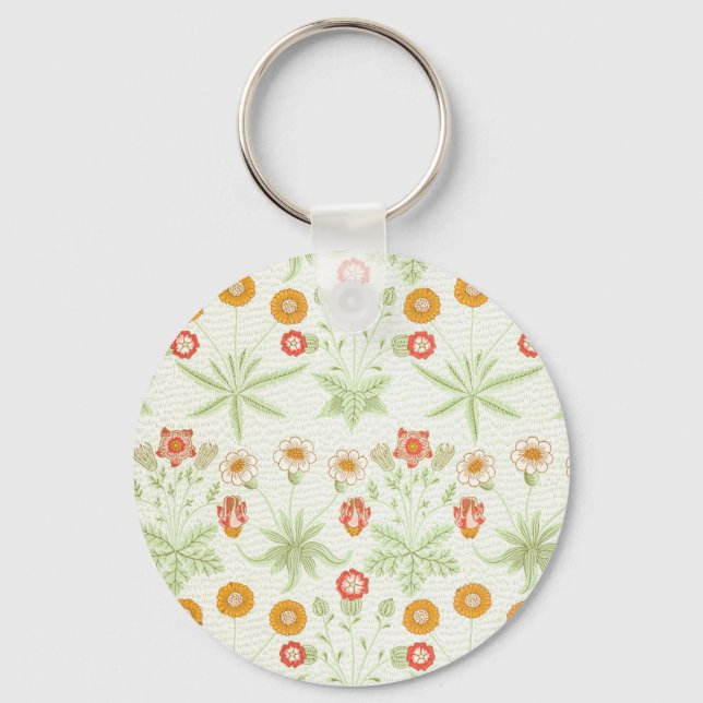 Porte-clés Modèle botanique vintage de marguerite de William  (Recto)
