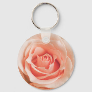 Porte-clés Modèle customisé par arrière - plan de rose de