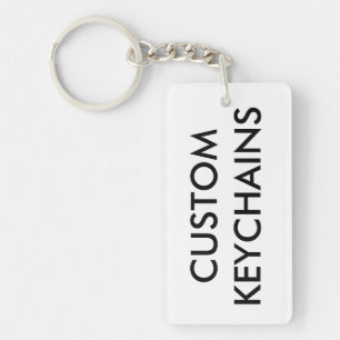 Porte-clés Modèle de blanc de porte - clé personnalisé par