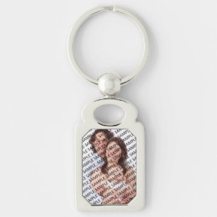 Porte-clés Modèle de cadeau de portrait de photographie de