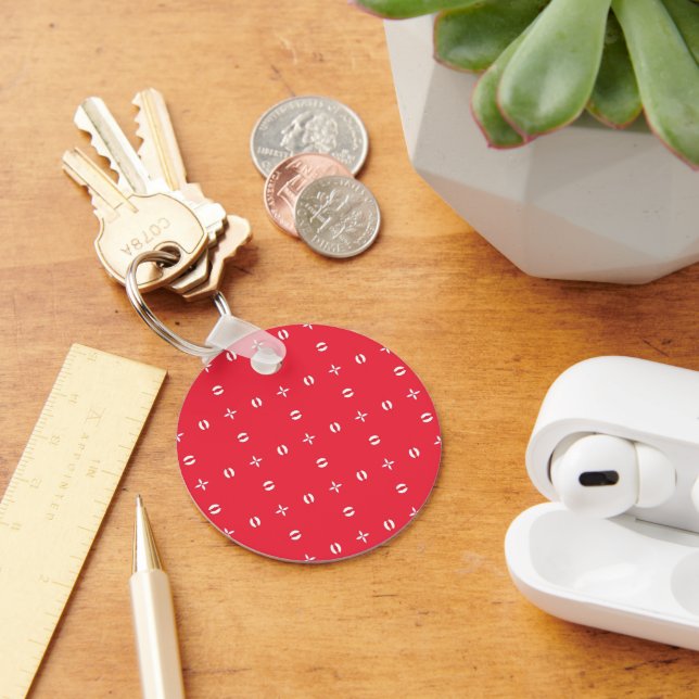 Porte-clés Modèle de charme des fêtes de Noël 09 -  (Bureau)