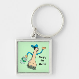 Porte-clés Modèle de la meilleure qualité carré du porte -