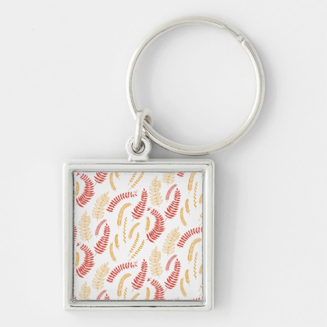 Porte-clés Modèle floral (Devant)