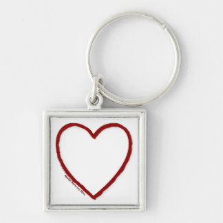 Porte-clés Modèle Porte - clé d'amour et de haine