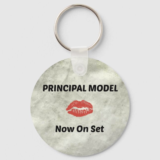 Porte-clés Modèle principal porte - clé d'actrice (Recto)