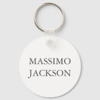 Moderne Simple Tendance Minimaliste Plain Nom Prop