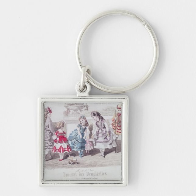 Porte-clés Modes pour des filles, de 'DES de journal (Devant)