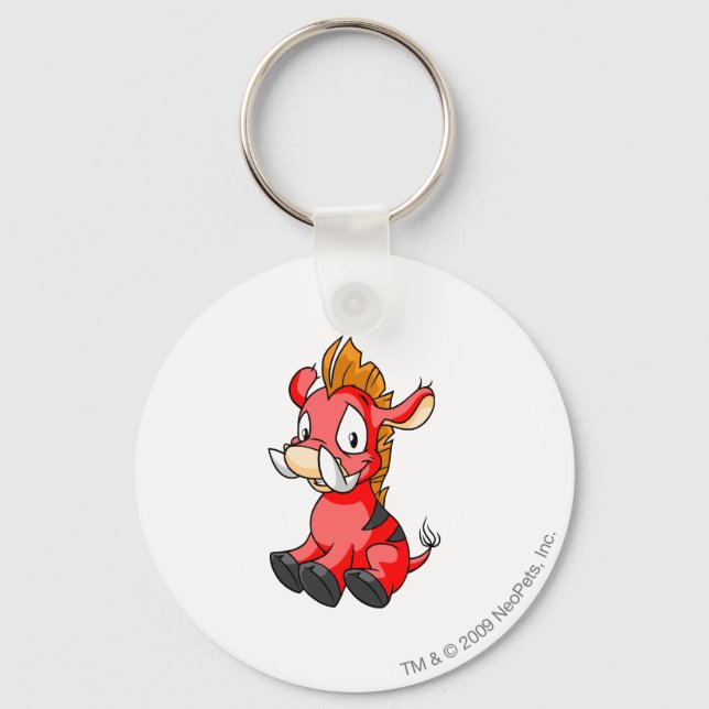 Porte-clés Moehog Red (Recto)