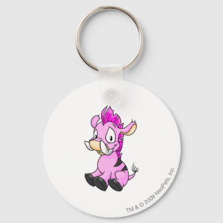 Porte-clés Moehog rose