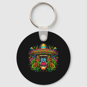 Porte-clés Moine de fête de la fête mexicaine Cinco De Mayo