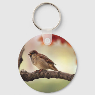 Porte-clés moineau