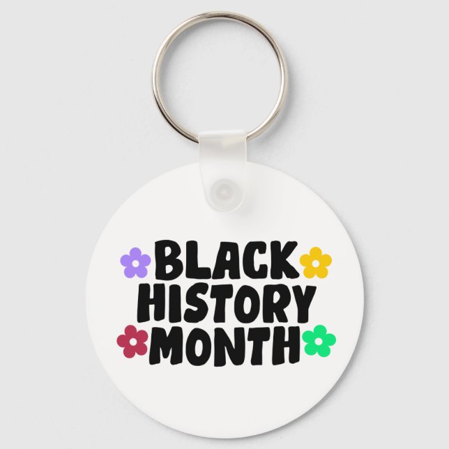 Porte-clés Mois de l'histoire des Noirs (Recto)