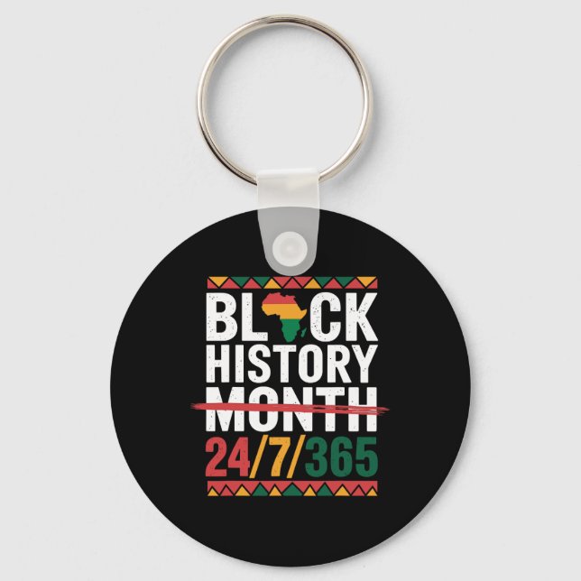 Porte-clés Mois de l'histoire des Noirs 247365 Fierté de la m (Recto)