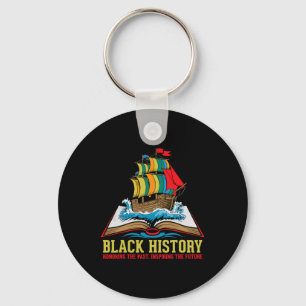 Porte-clés Mois de l'histoire des Noirs Fière Culture Afro-Am
