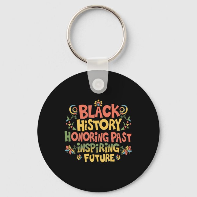 Porte-clés Mois de l'histoire des Noirs Fierté  (Recto)