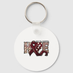 Porte-clés Mois de sensibilisation à la drépanocytose Mois de