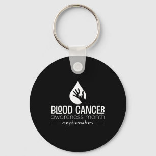 Porte-clés mois de sensibilisation au cancer du sang observé