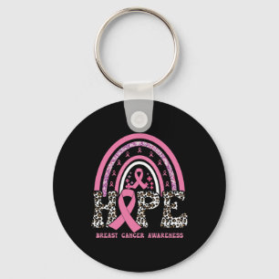 Porte-clés Mois du ruban rose de sensibilisation au cancer du