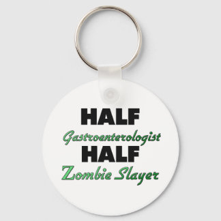 Porte-clés Moitié gastroentérologue Moitié Zombie Slayer
