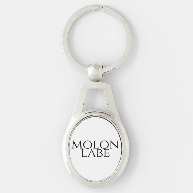 Porte-clés Molon Labe (Devant)