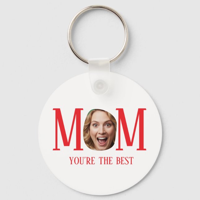 Porte-clés MOM Custom Photo Keychain (Recto)